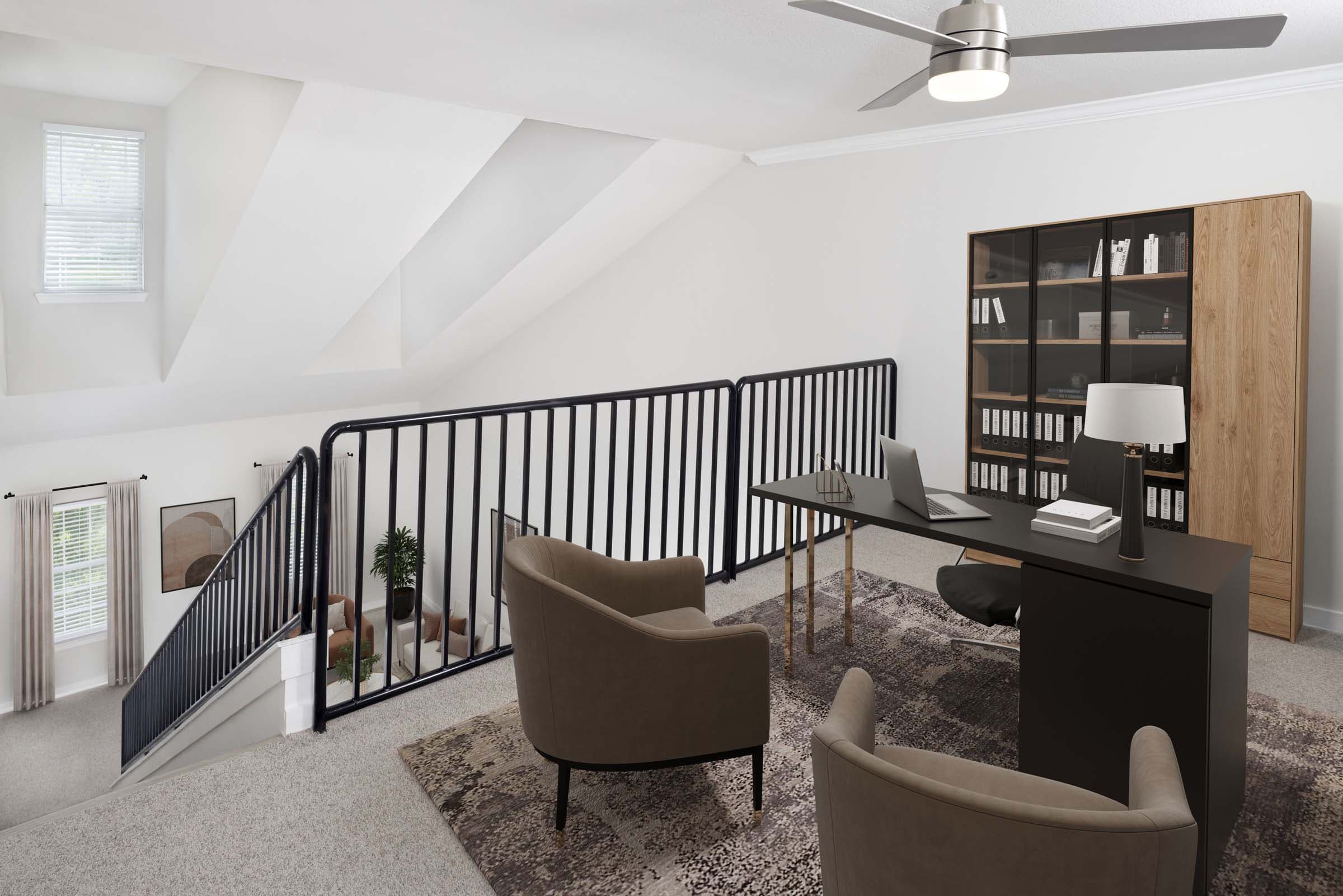 Loft Apartment with Mezzanine - Perfect for a Home Office
