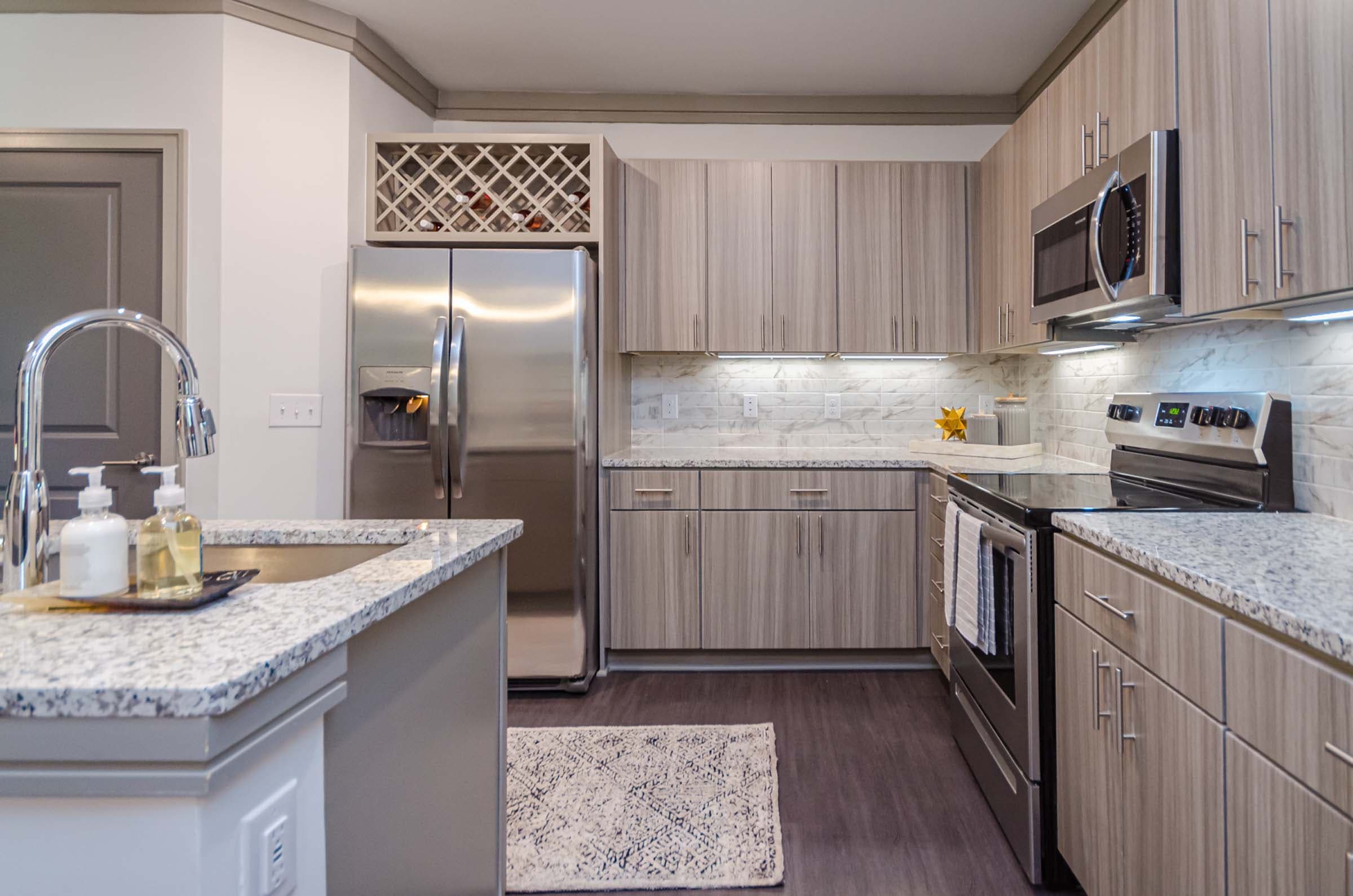 Kitchen with Modern Finishes