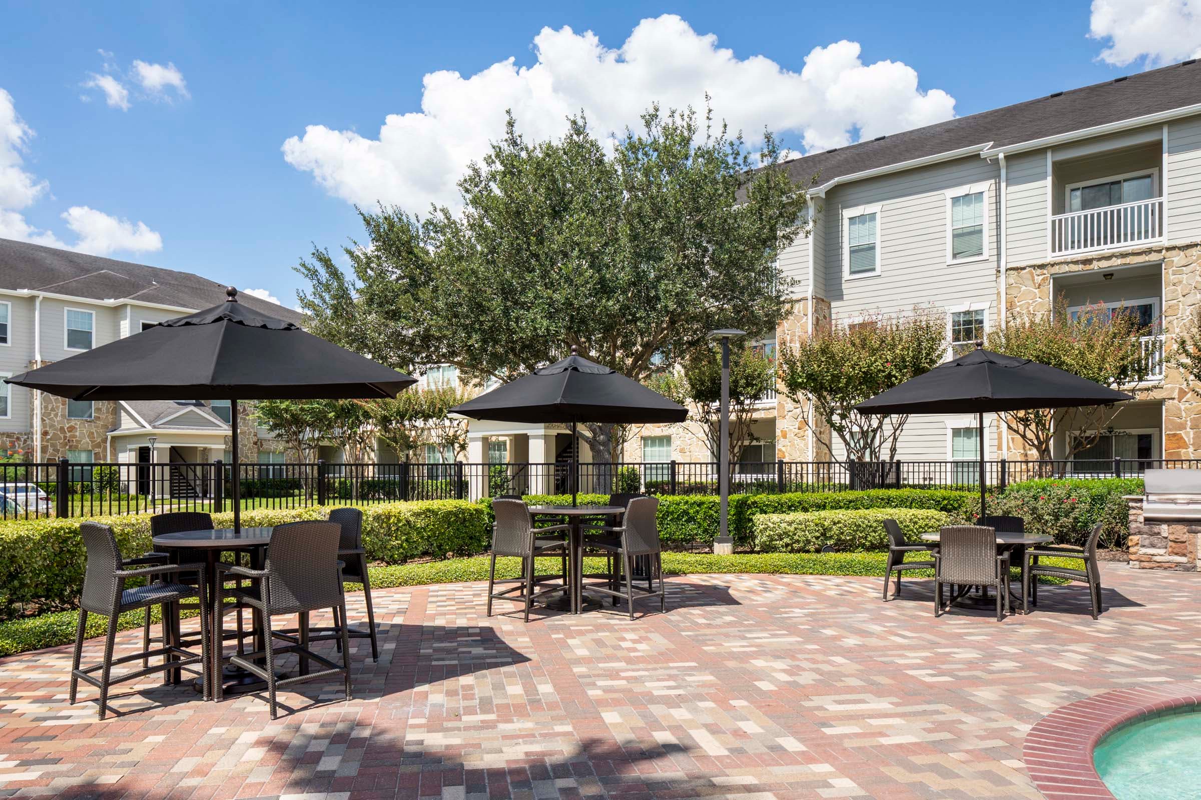 Dining Area Near Outdoor Grills