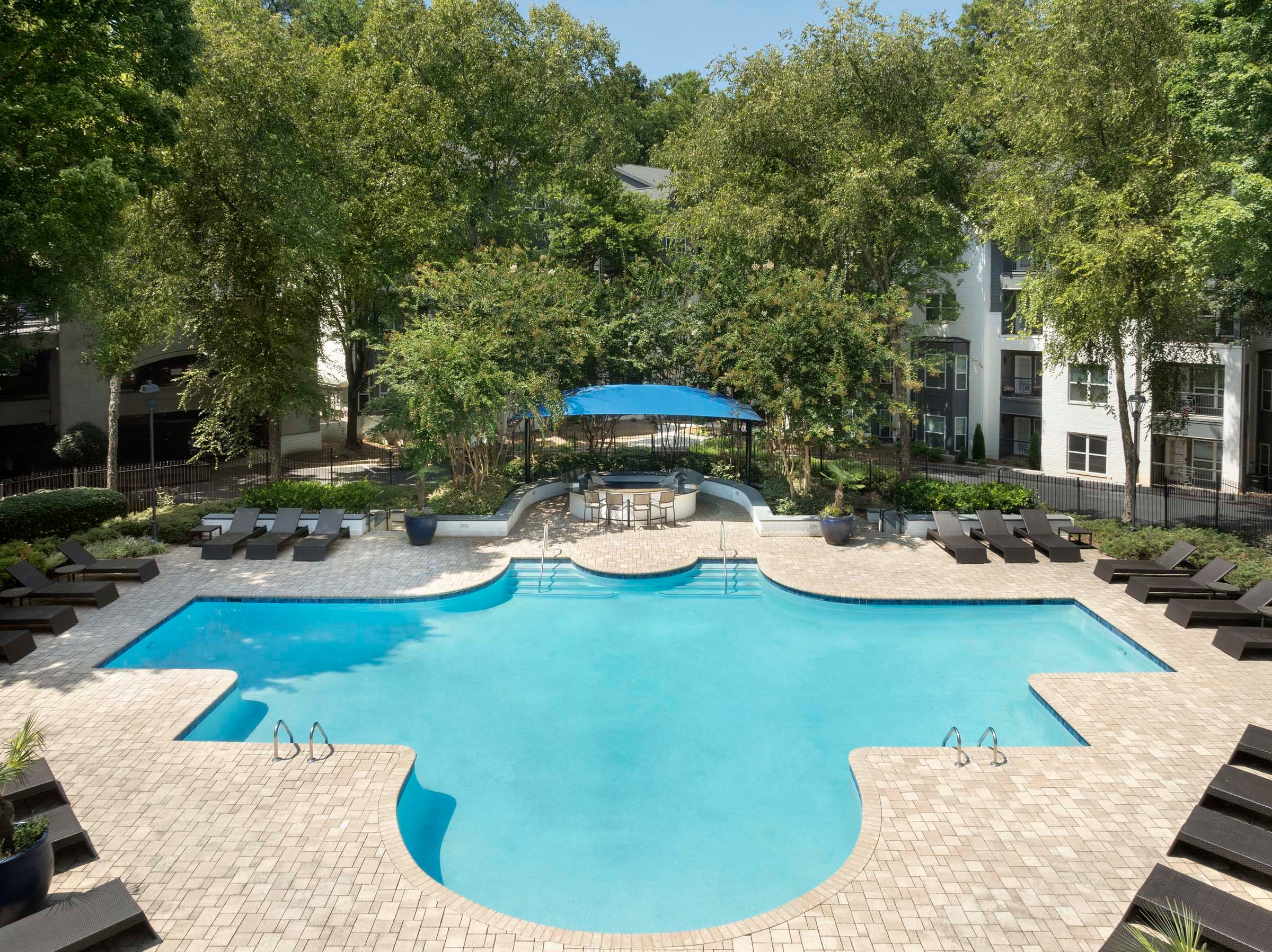 Outdoor Entertainment Area with Grill