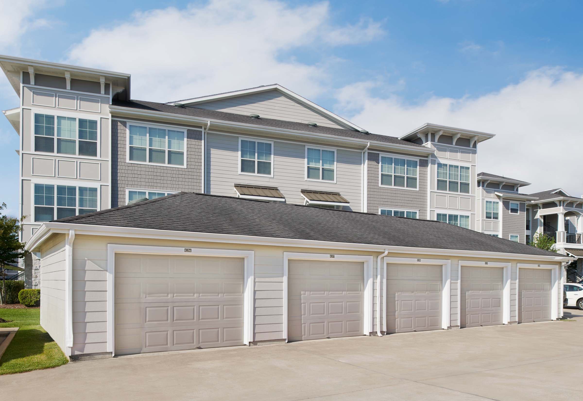 Private Garages Available