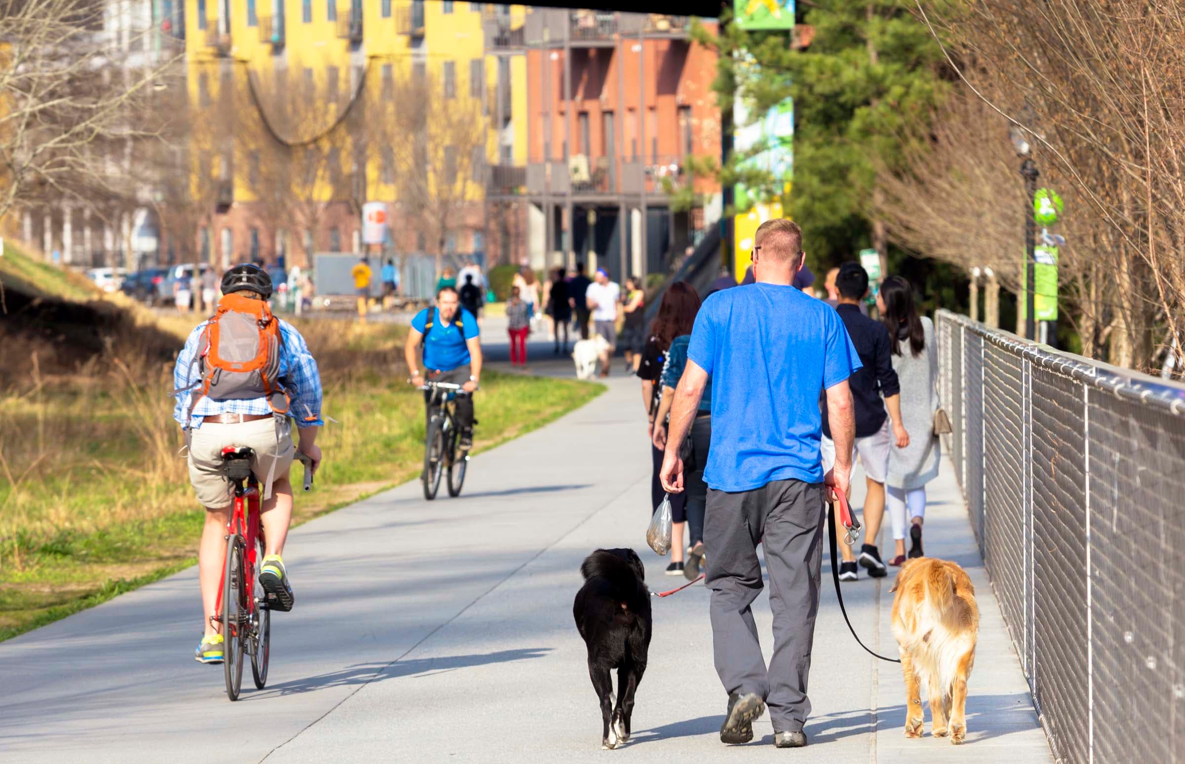 Walking and Biking on the Atlanta Beltline