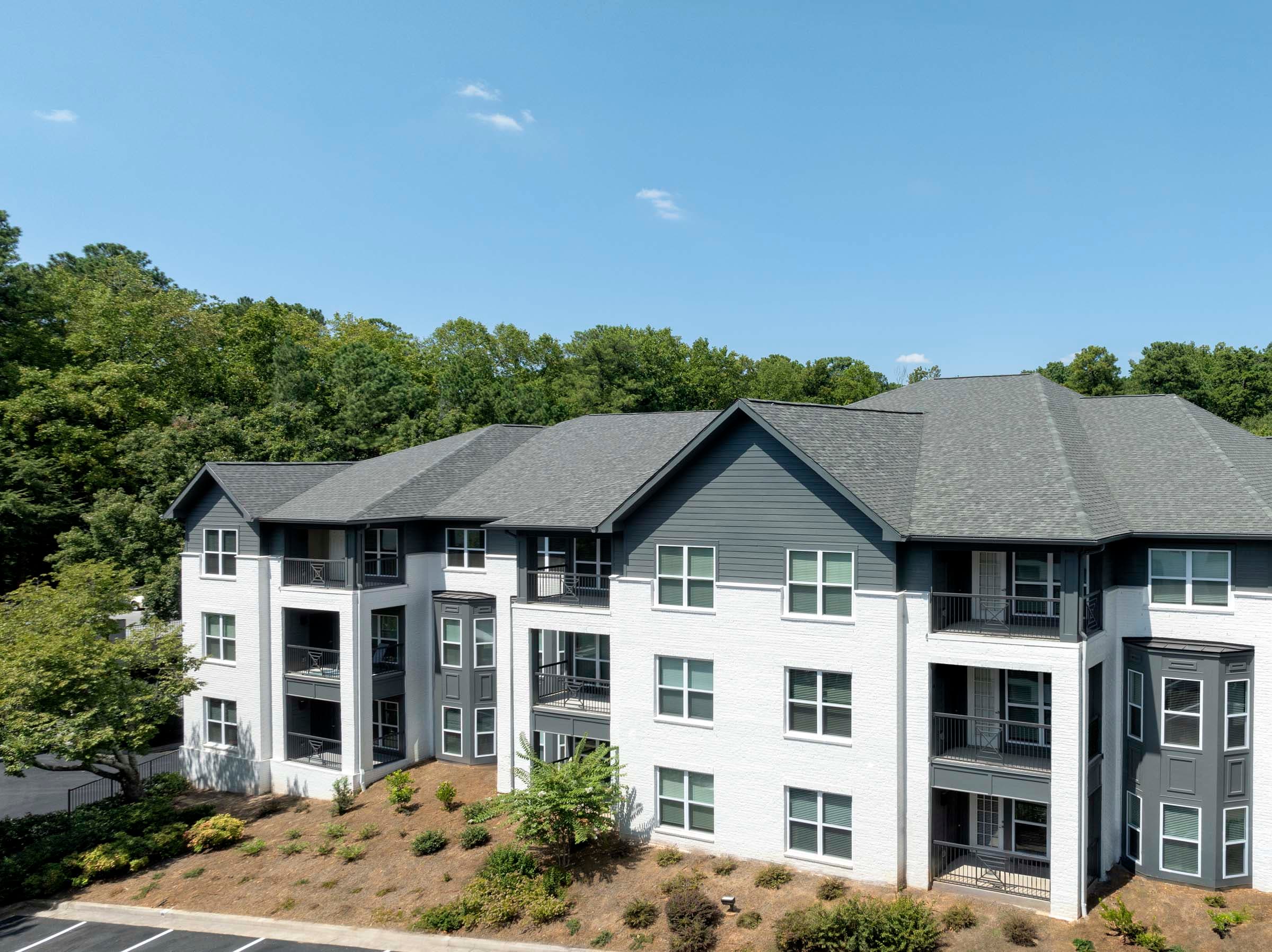 Newly Renovated Building Exteriors