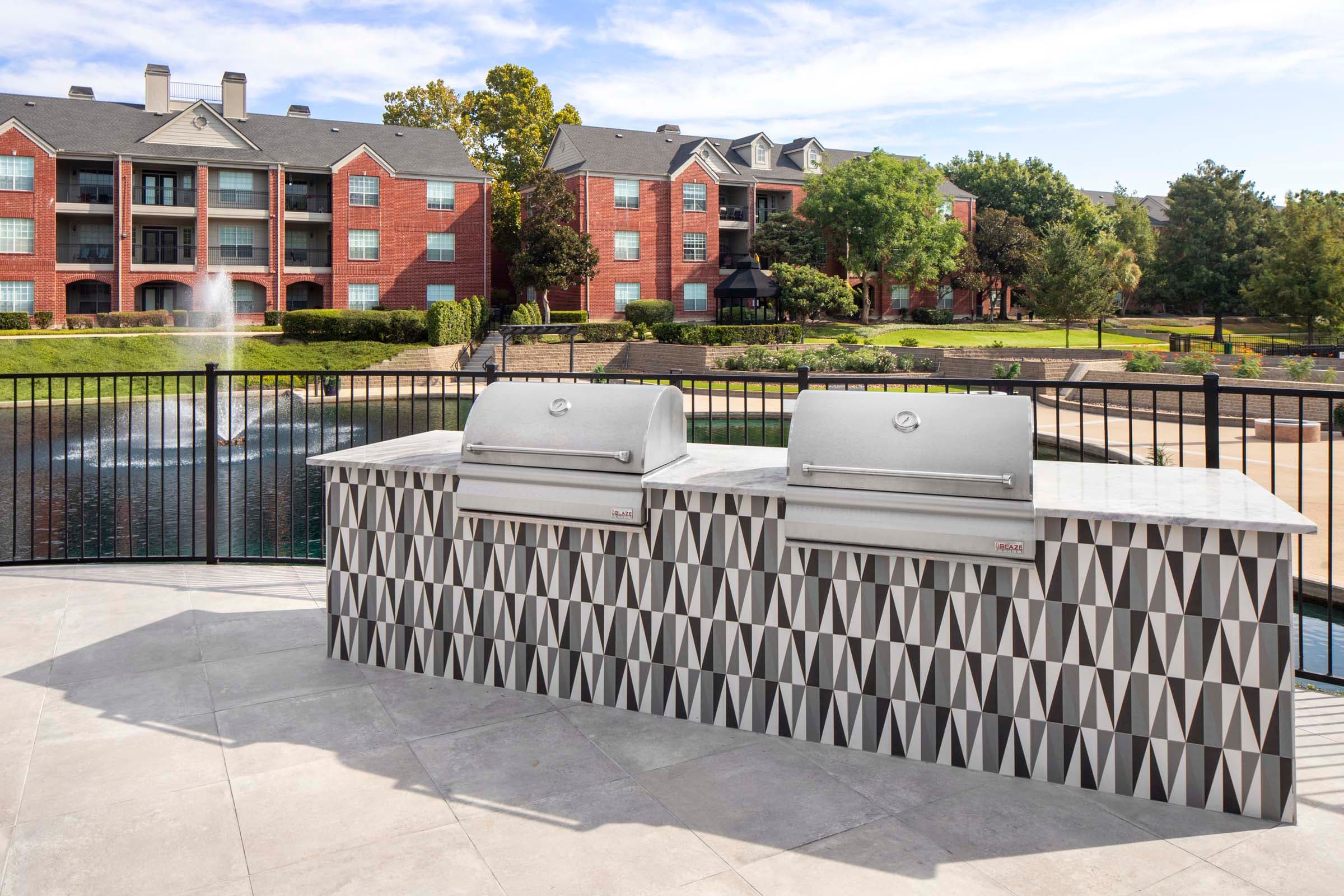 Poolside BBQ Grills