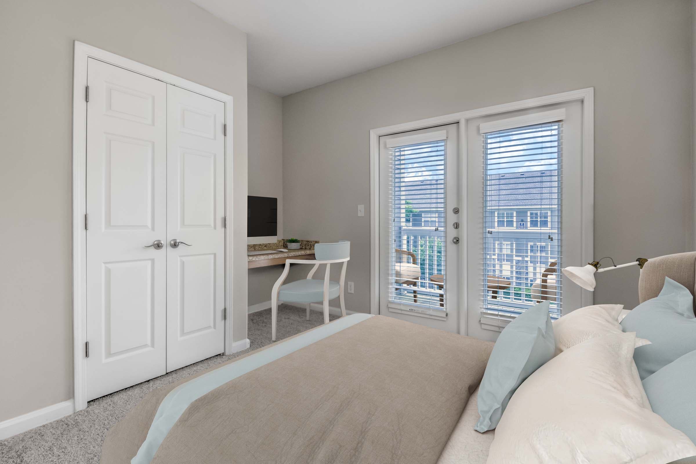 Work from Home with Built-in Desks