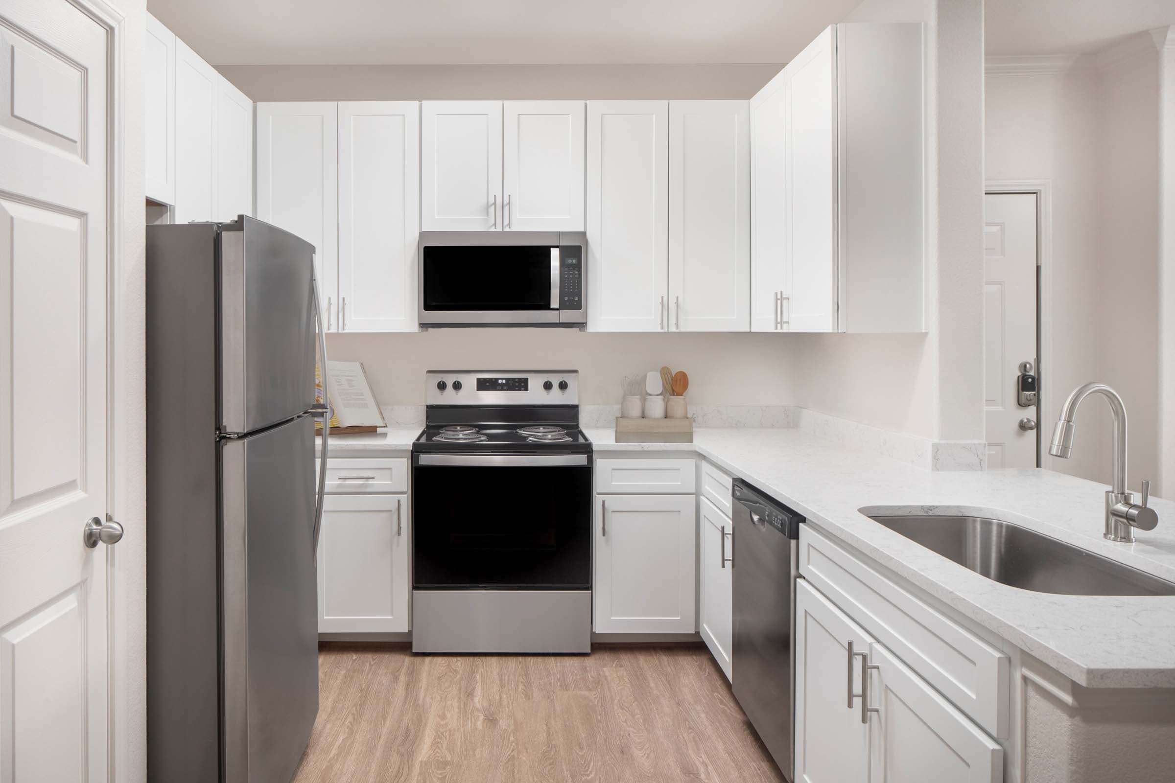 Kitchen with Stainless Steel Appliances